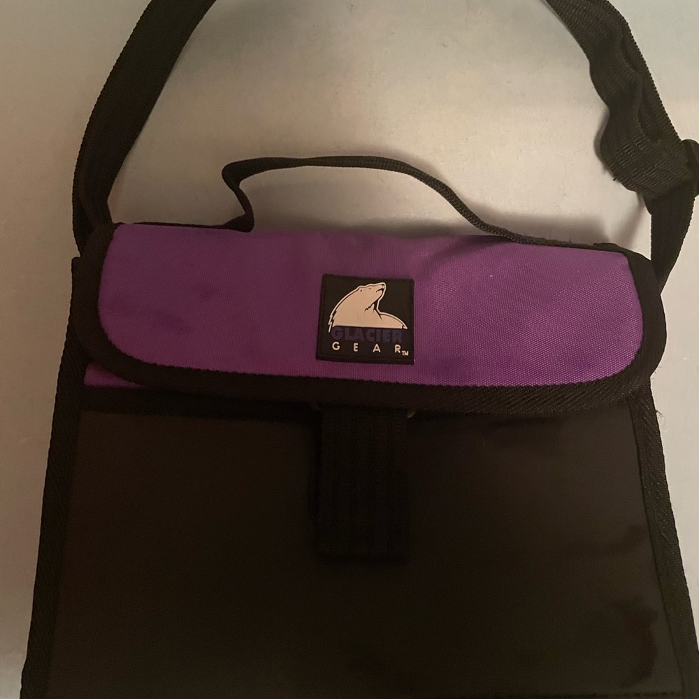 GUC Glacier Gear Purple Lunchbox Cooler Bag